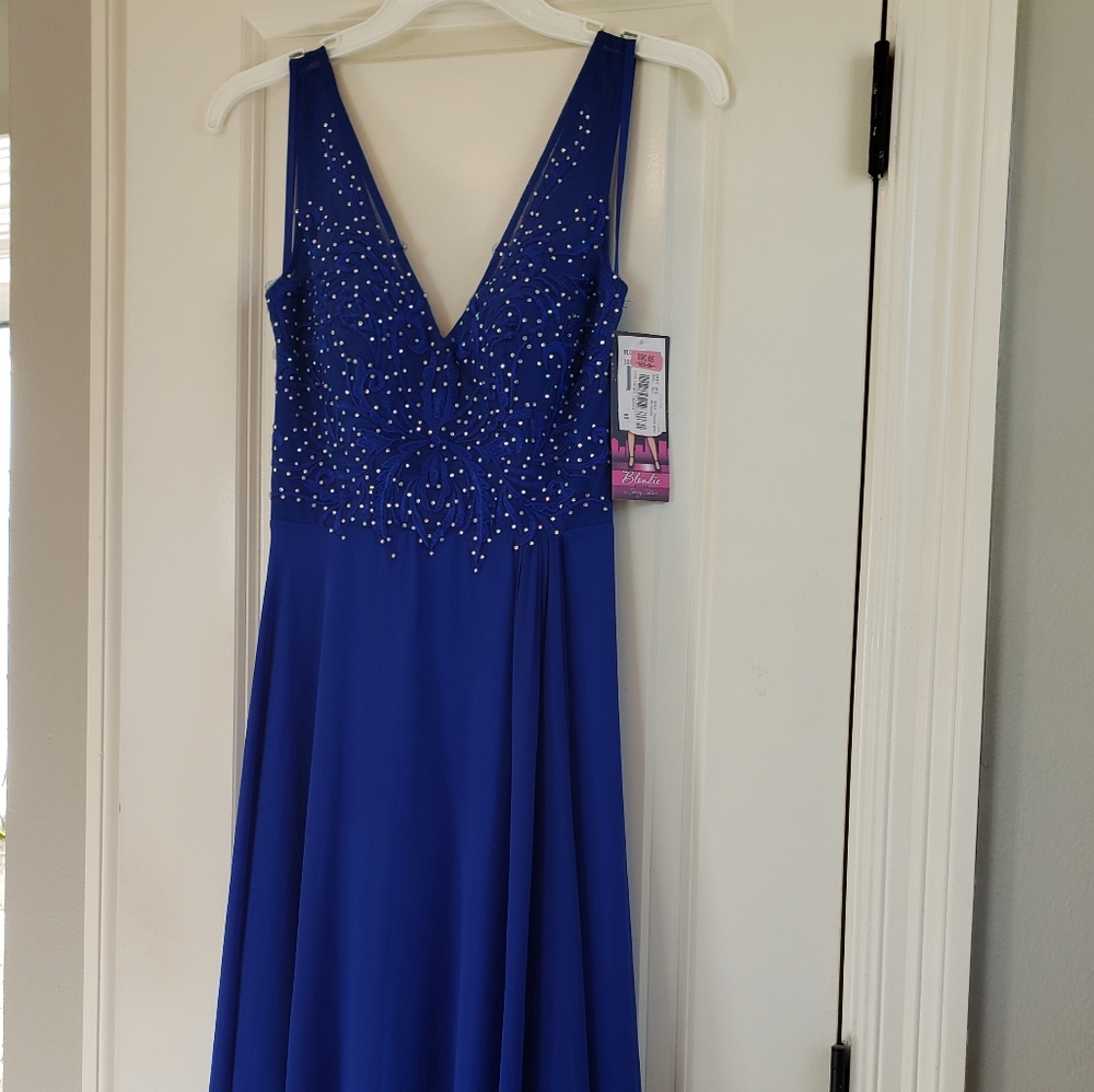 Formal Royal Blue Dress